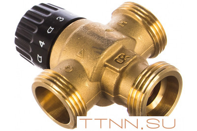 Смесительный клапан STOUT 1 НР 30-65°С KV 2,3 Смесительный клапан STOUT 1 НР 30-65°С KV 2,3