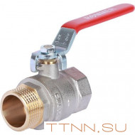 Шаровой кран 1" ВН/НР, ручка рычаг ROMMER RBV-0002-0210325