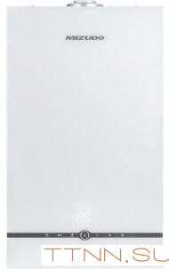 Настенный газовый котел MIZUDO M24Т OpenTherm белая панель управления