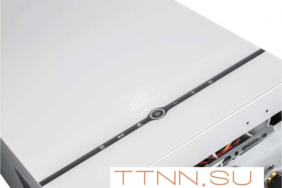 Настенный газовый котел MIZUDO M24Т OpenTherm белая панель управления