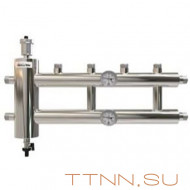 Совмещенные распределительные коллекторы с гидравлическими разделителями GSK 25-2.1 ECO