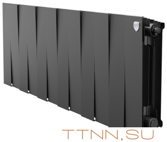 Биметаллический радиатор Royal Thermo PianoForte 300 Noir Sable - 12 секц.